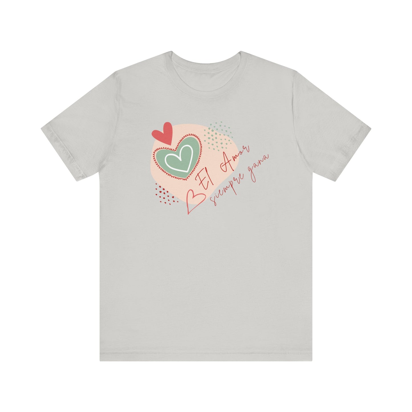 El amor siempre gana Unisex Jersey Short Sleeve Tee