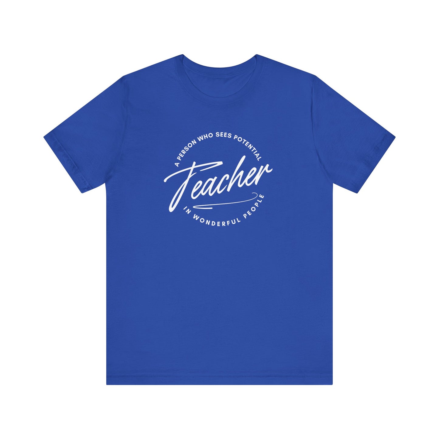 Teacher Unisex Jersey Short Sleeve Tee