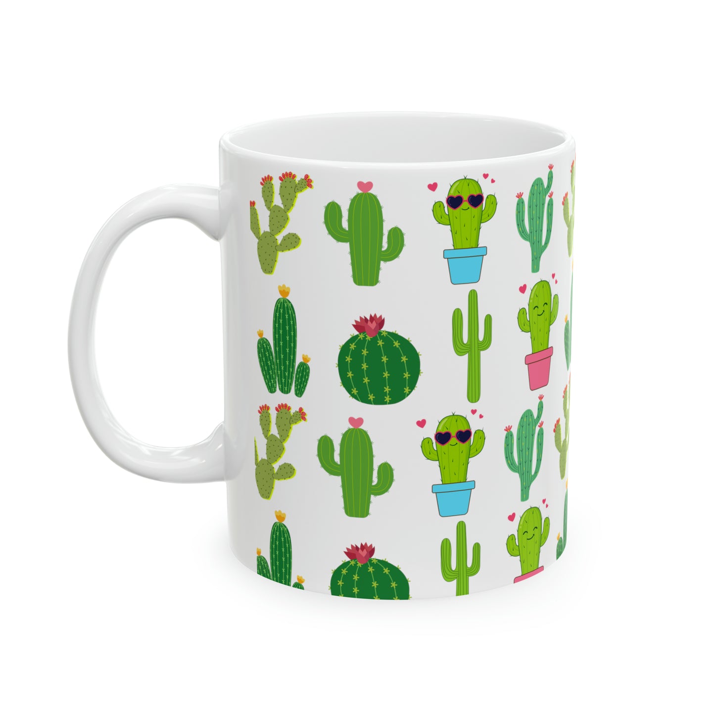 Cactus Ceramic Mug 11oz