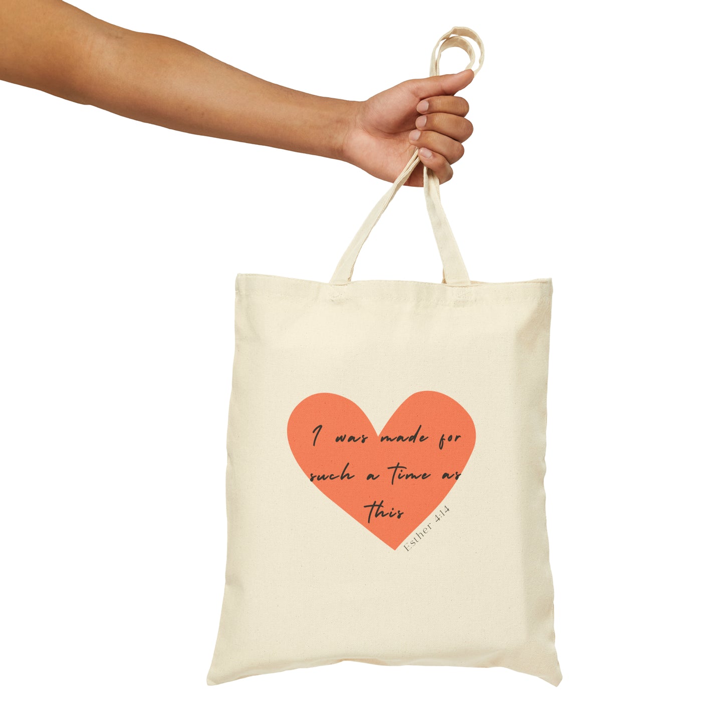 Esther 4 Cotton Canvas Tote Bag