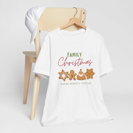 Family Christmas Cookies Unisex Tee