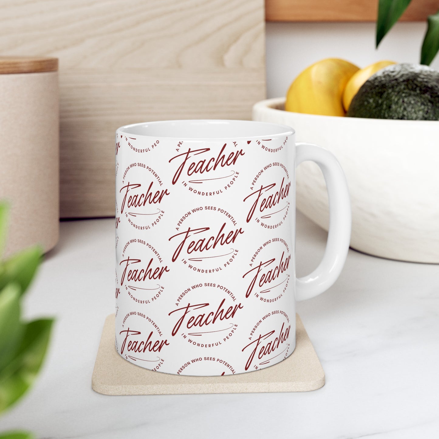 Teacher Ceramic Mug, 11oz