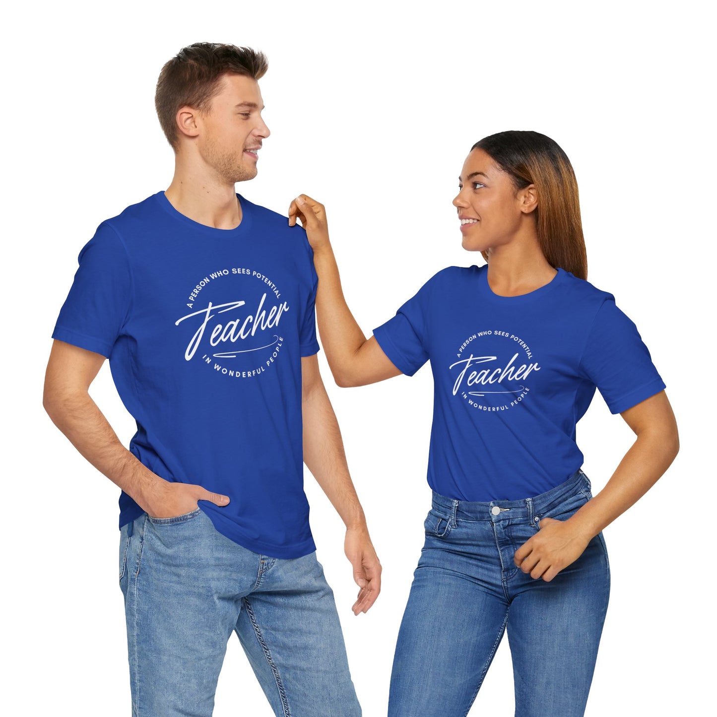 Teacher Unisex Jersey Short Sleeve Tee