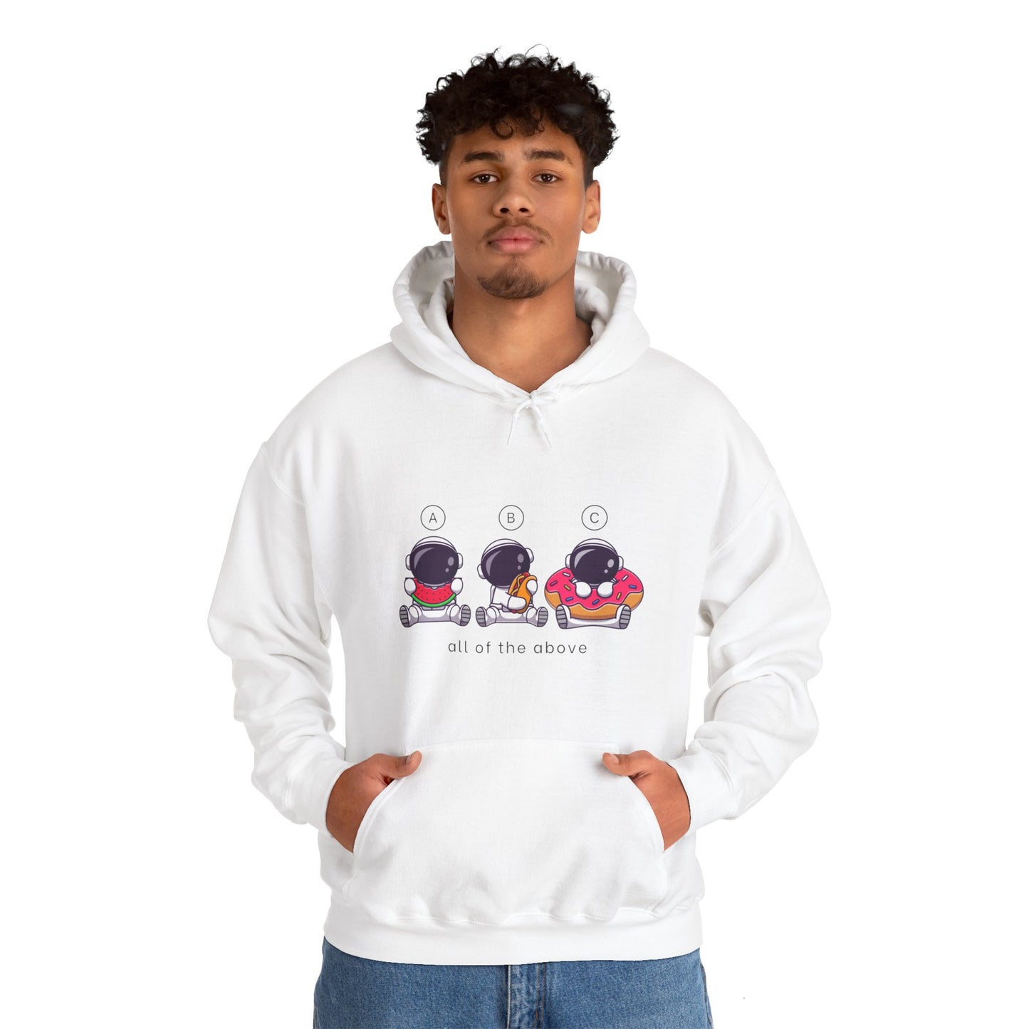 All of the above Unisex Hooded Sweatshirt