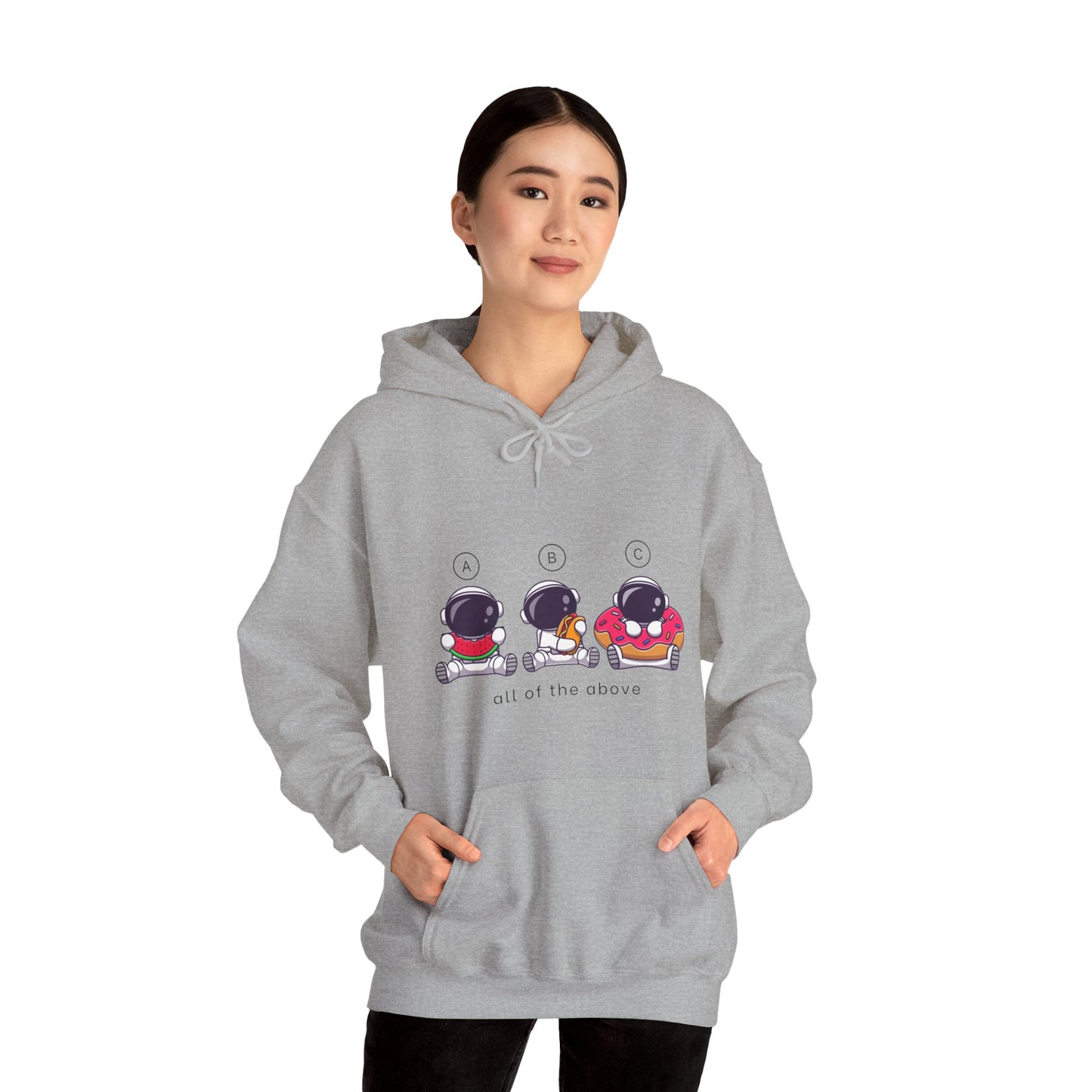 All of the above Unisex Hooded Sweatshirt