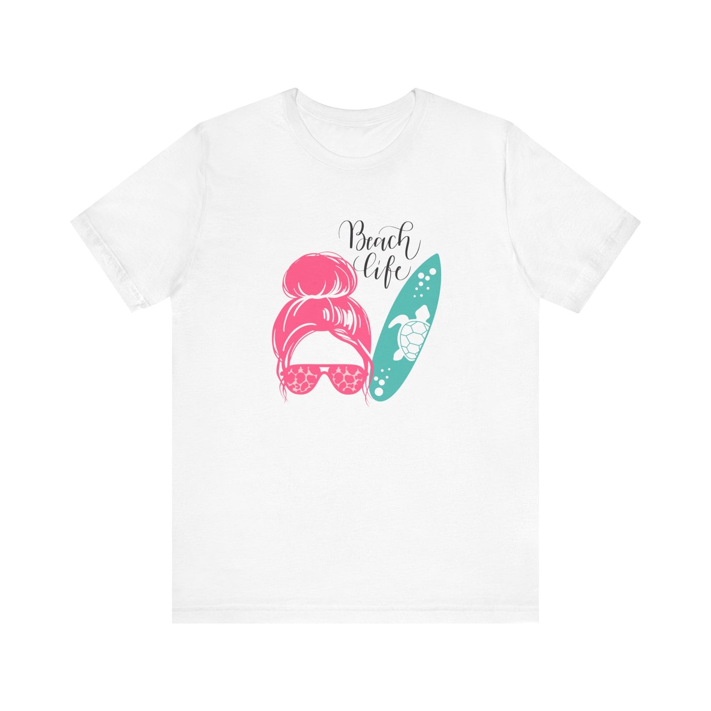 Beach life girl Unisex Jersey Short Sleeve Tee