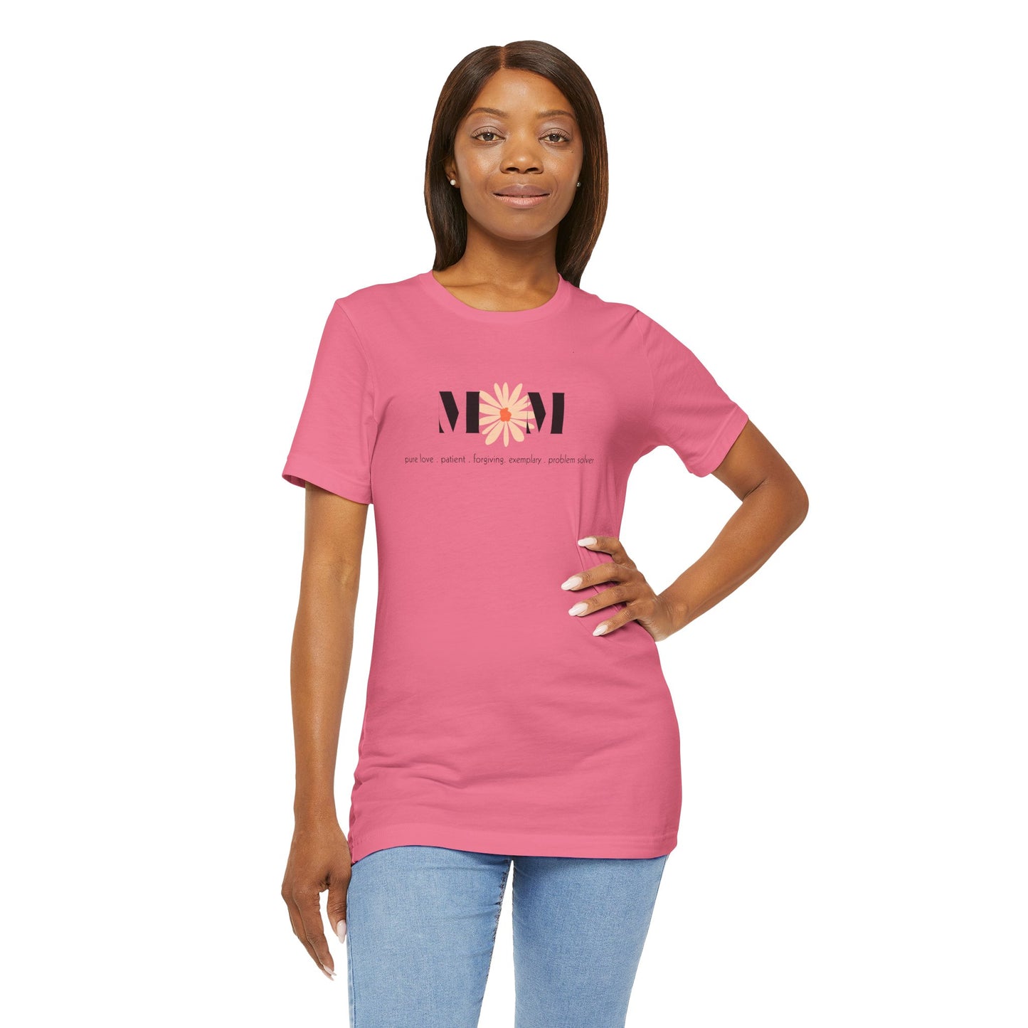 Mom Unisex Jersey Short Sleeve Tee