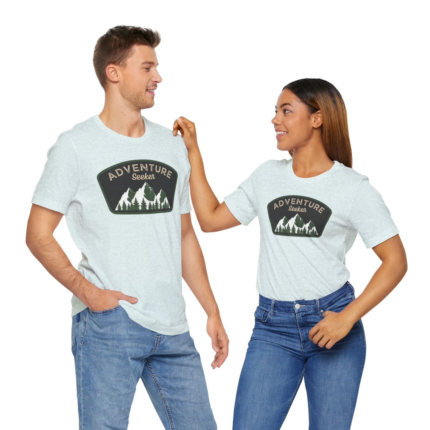 Adventure seeker Unisex Jersey Short Sleeve Tee