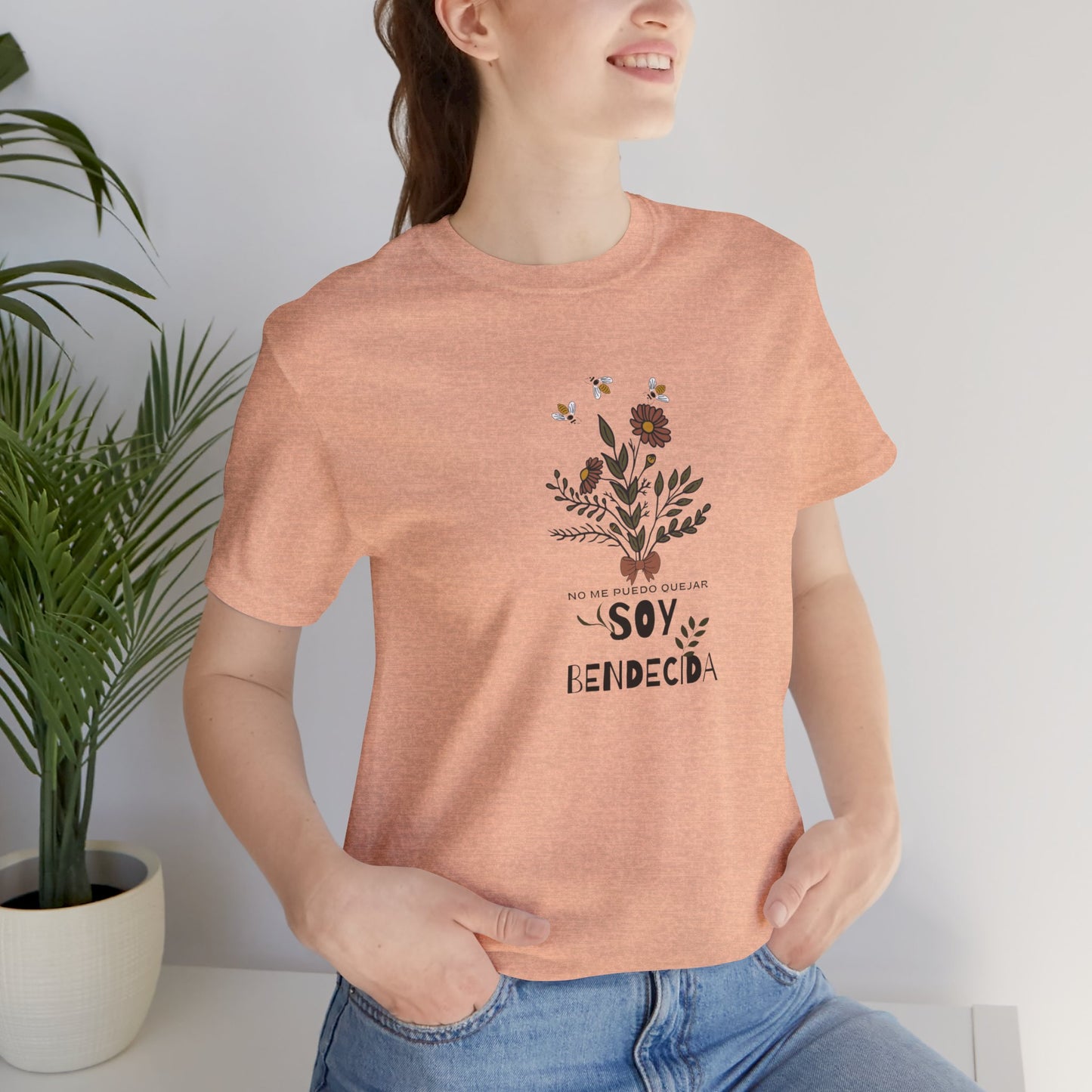 No me puedo quejar Soy Bendecida Unisex Jersey Short Sleeve Tee