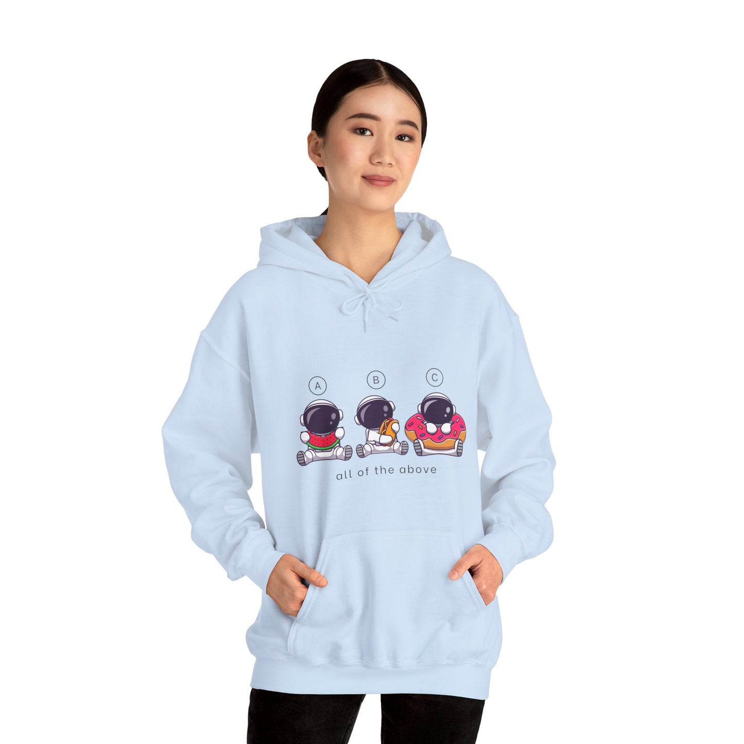 All of the above Unisex Hooded Sweatshirt