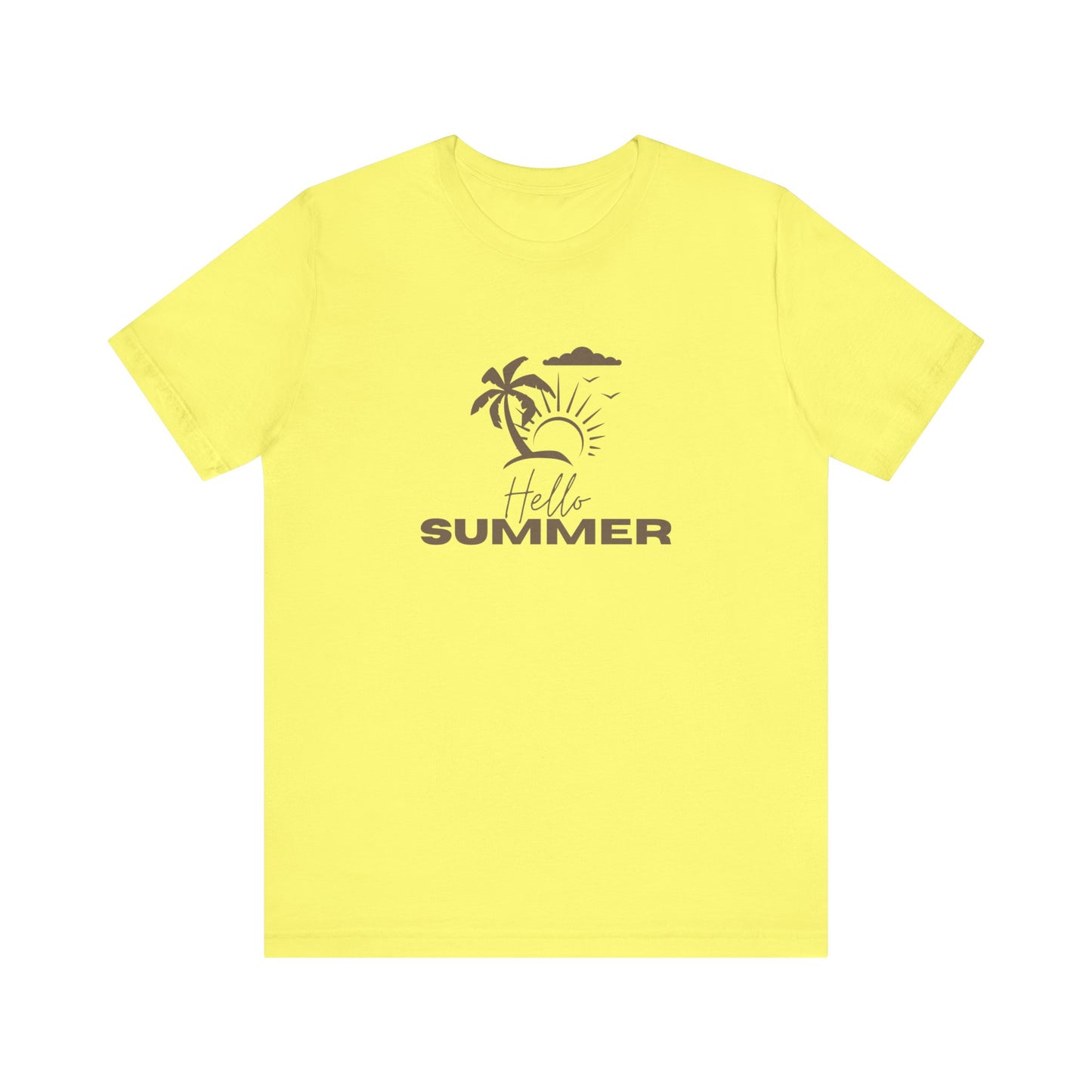 Hello Summer Unisex Jersey Short Sleeve Tee