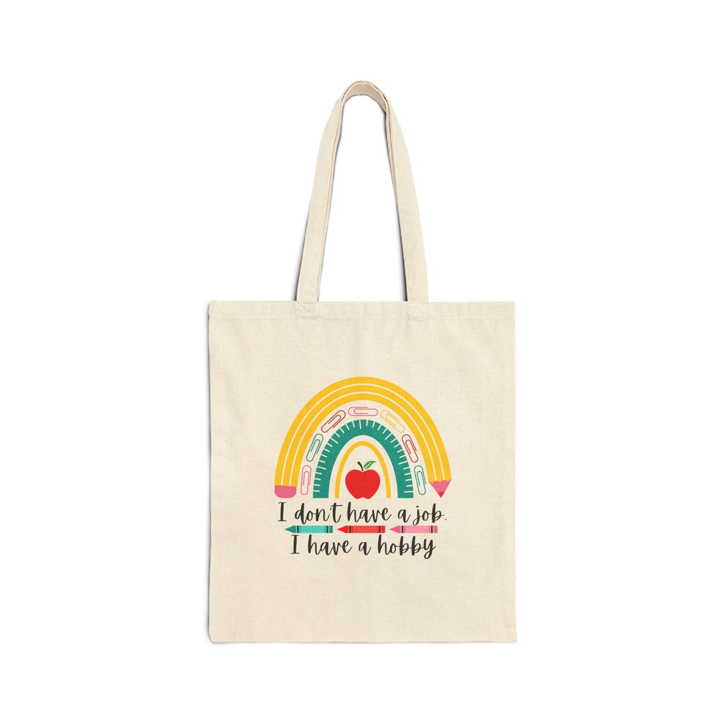 I have a hobby Cotton Canvas Tote Bag