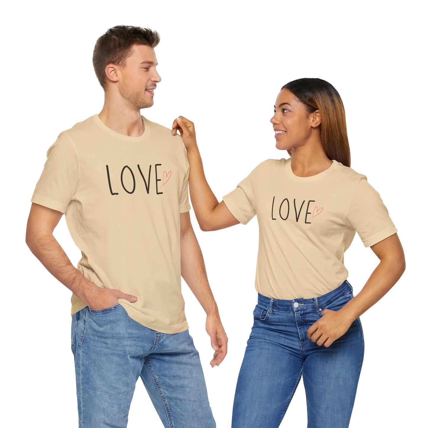 Love Unisex Jersey Short Sleeve Tee