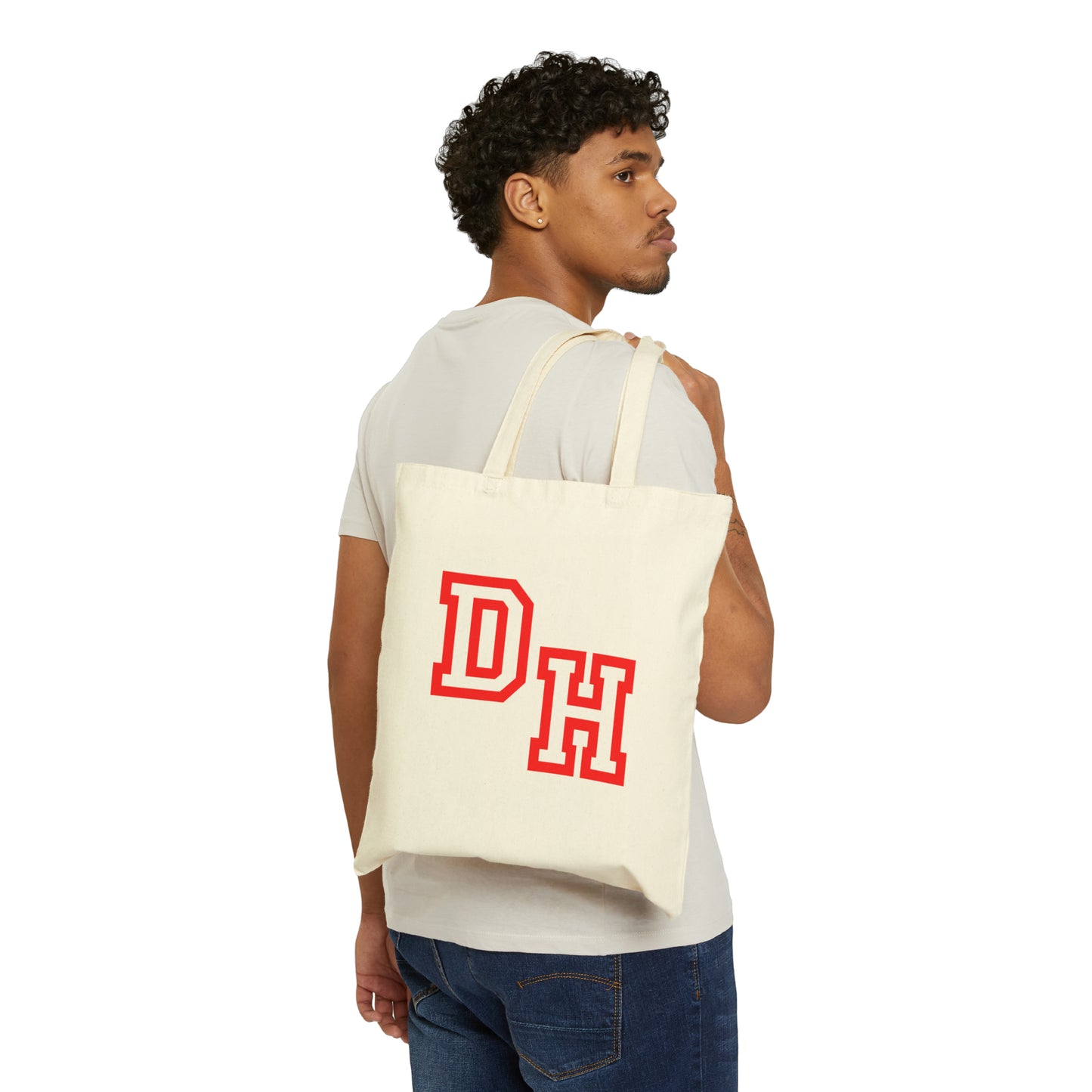 DH Cotton Canvas Tote Bag