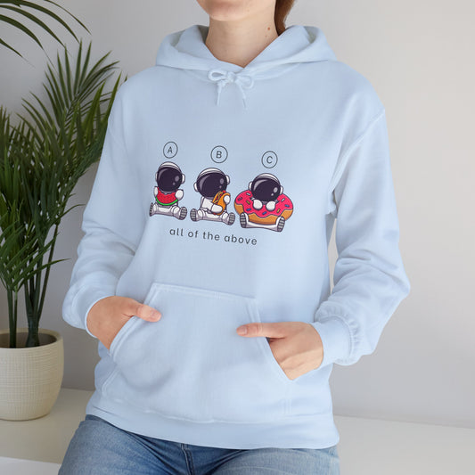 All of the above Unisex Hooded Sweatshirt