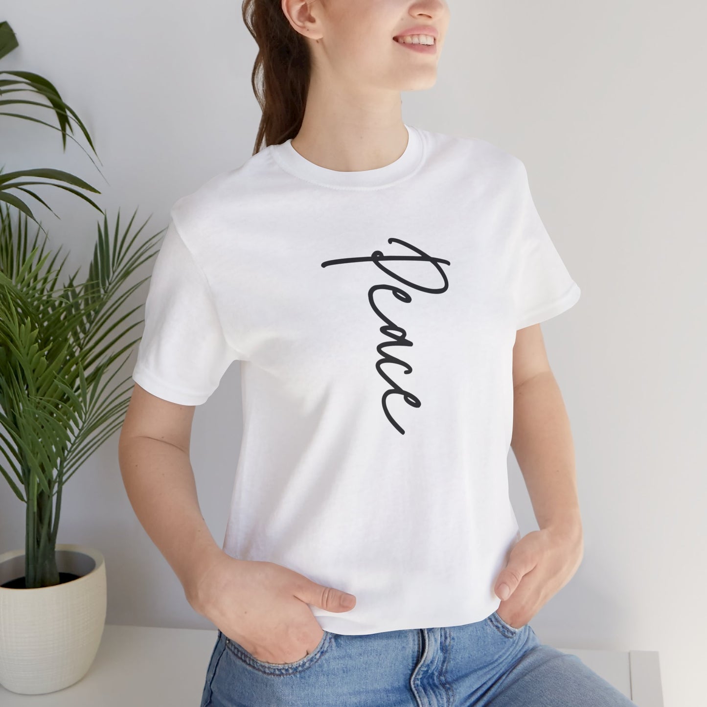 Peace Unisex Jersey Short Sleeve Tee