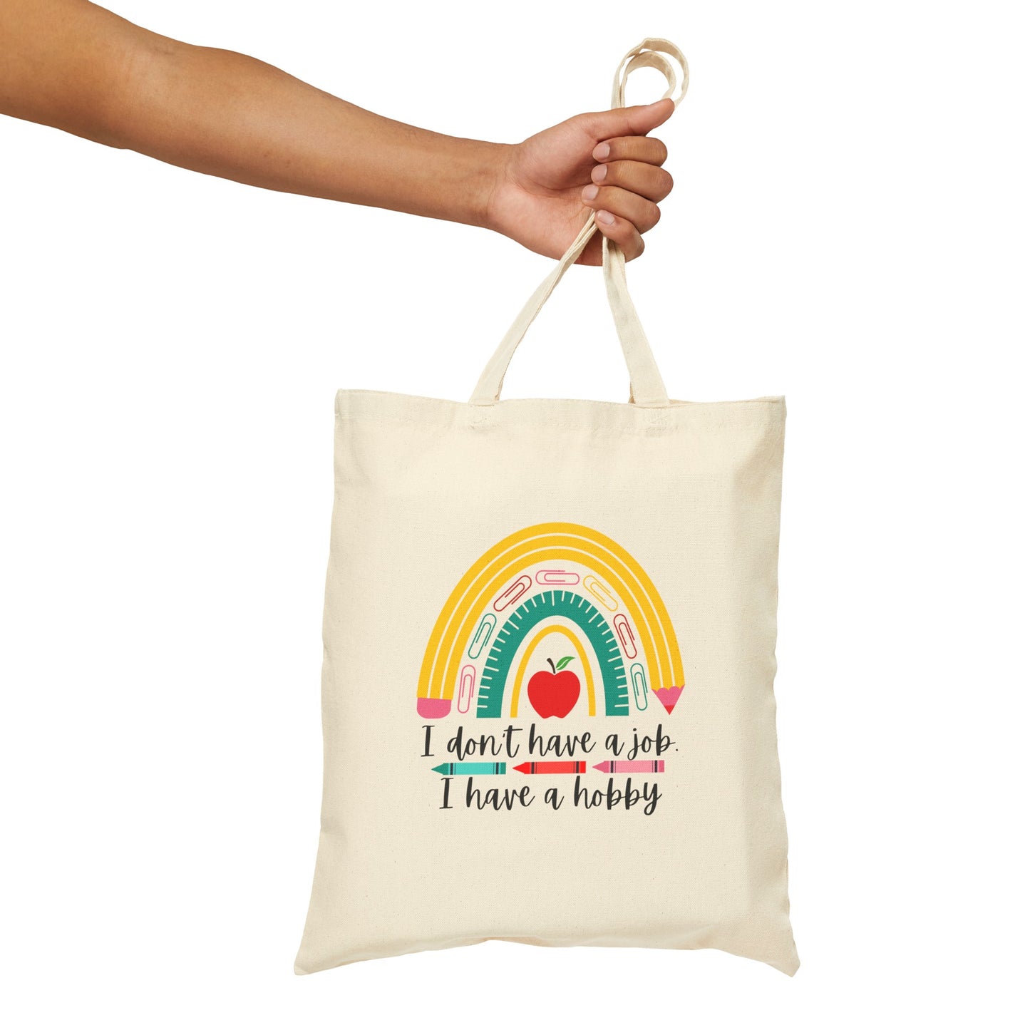 I have a hobby Cotton Canvas Tote Bag