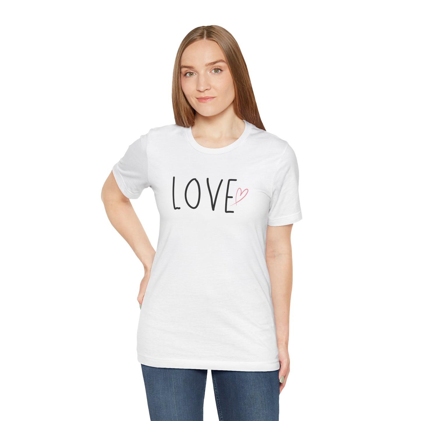 Love Unisex Jersey Short Sleeve Tee