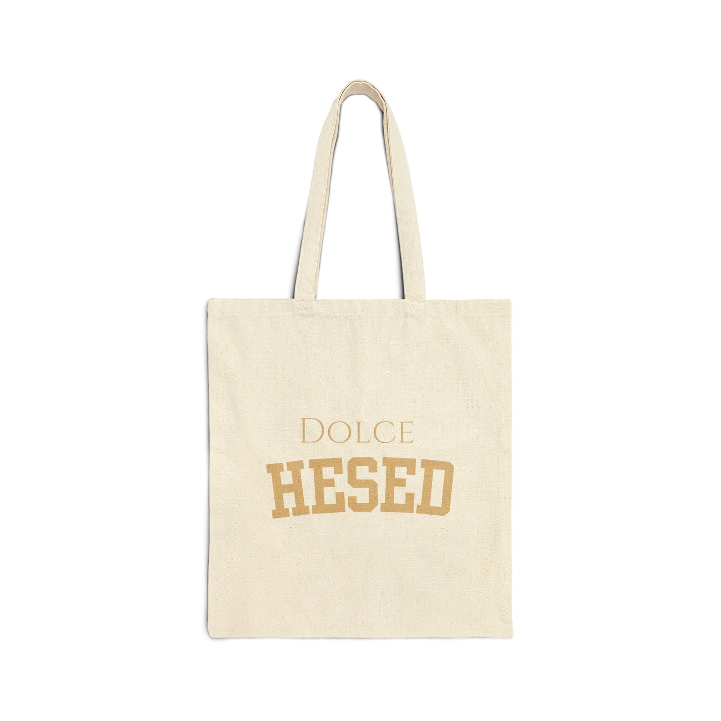 Dolce Hesed Cotton Canvas Tote Bag