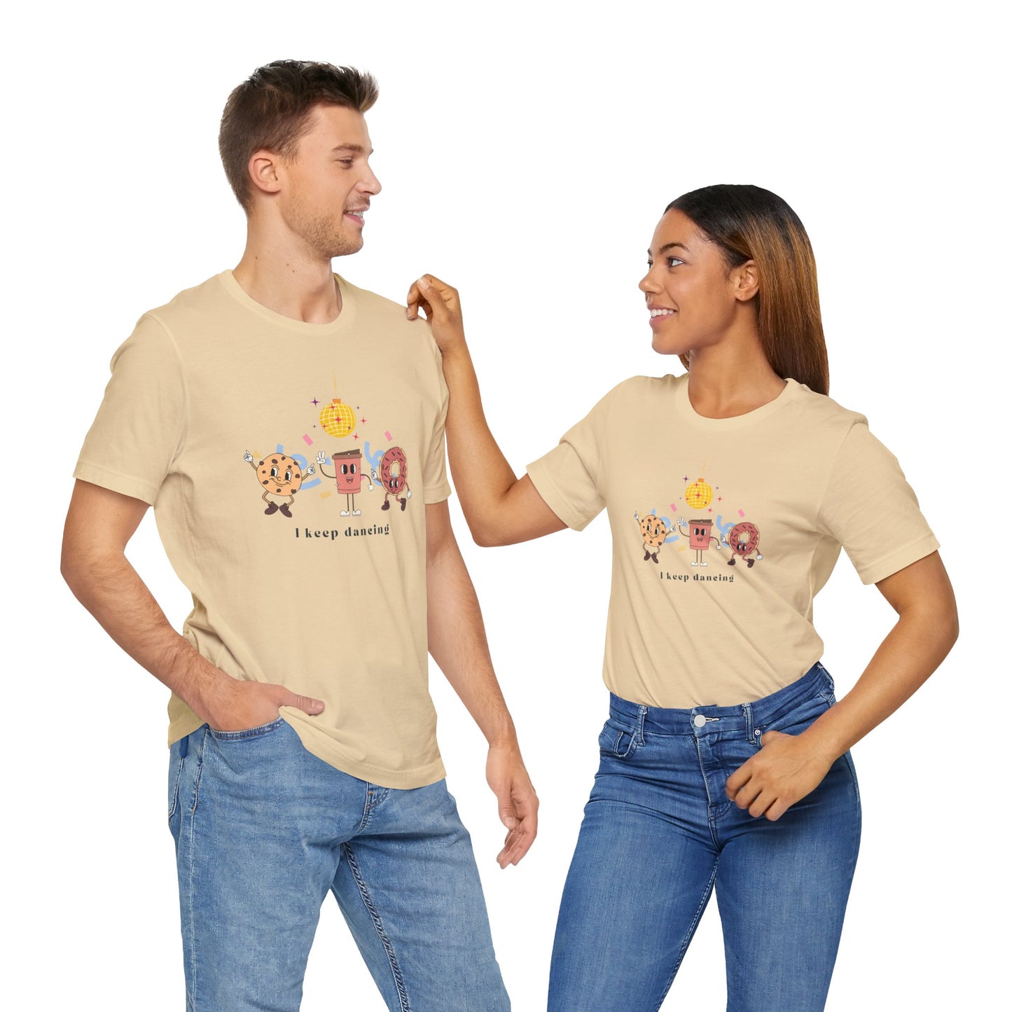 I keep dancing Unisex Jersey Short Sleeve Tee