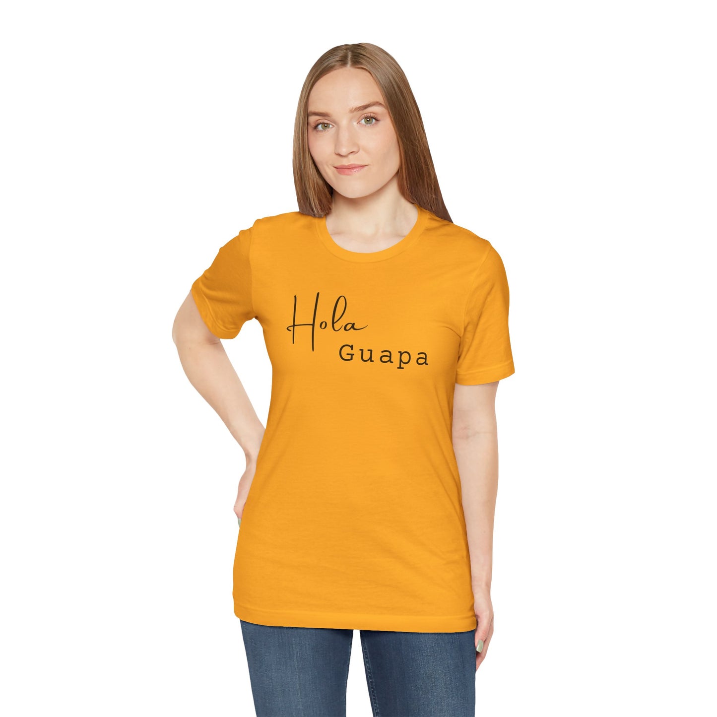 Hola Guapa Unisex Jersey Short Sleeve Tee