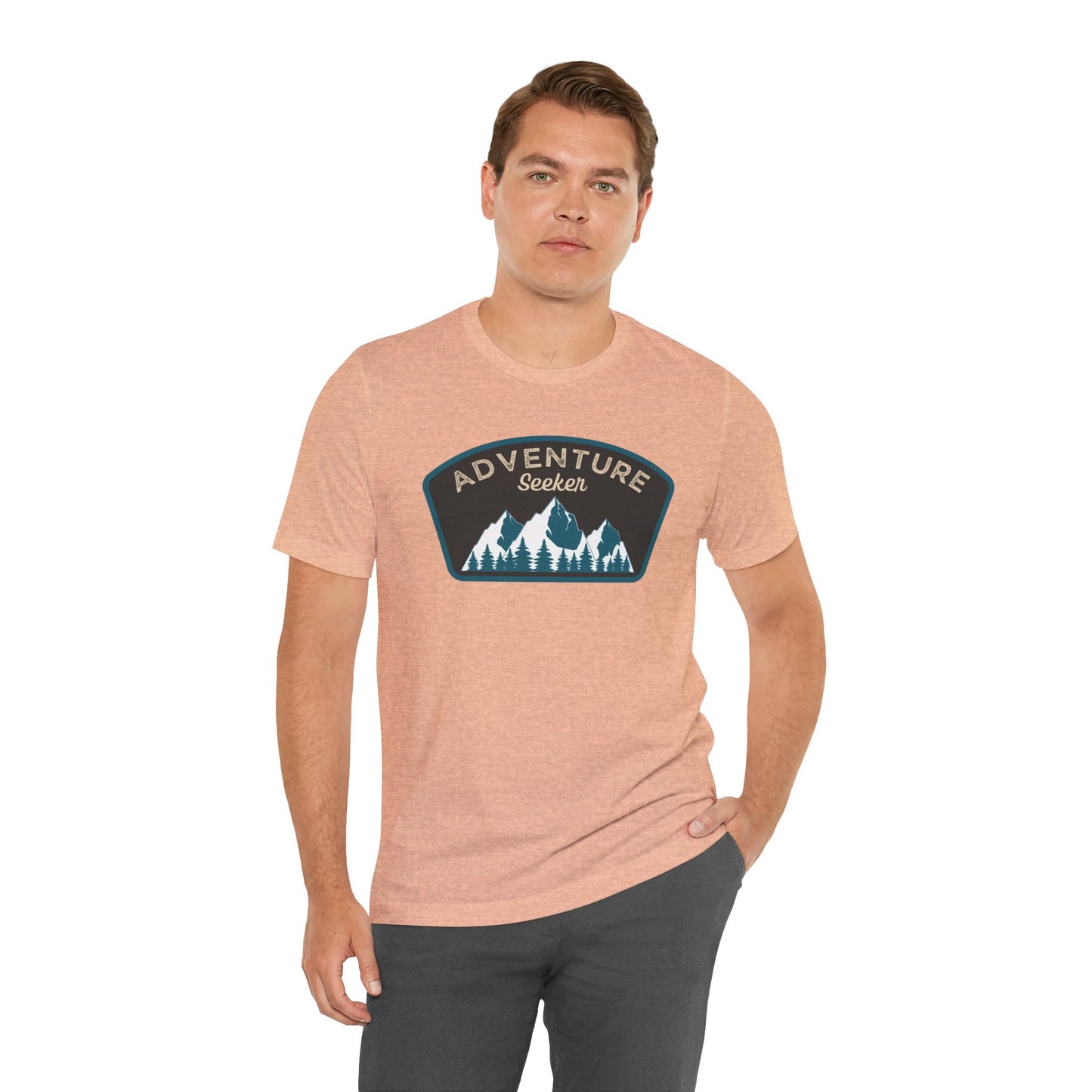 Adventure seeker Unisex Jersey Short Sleeve Tee