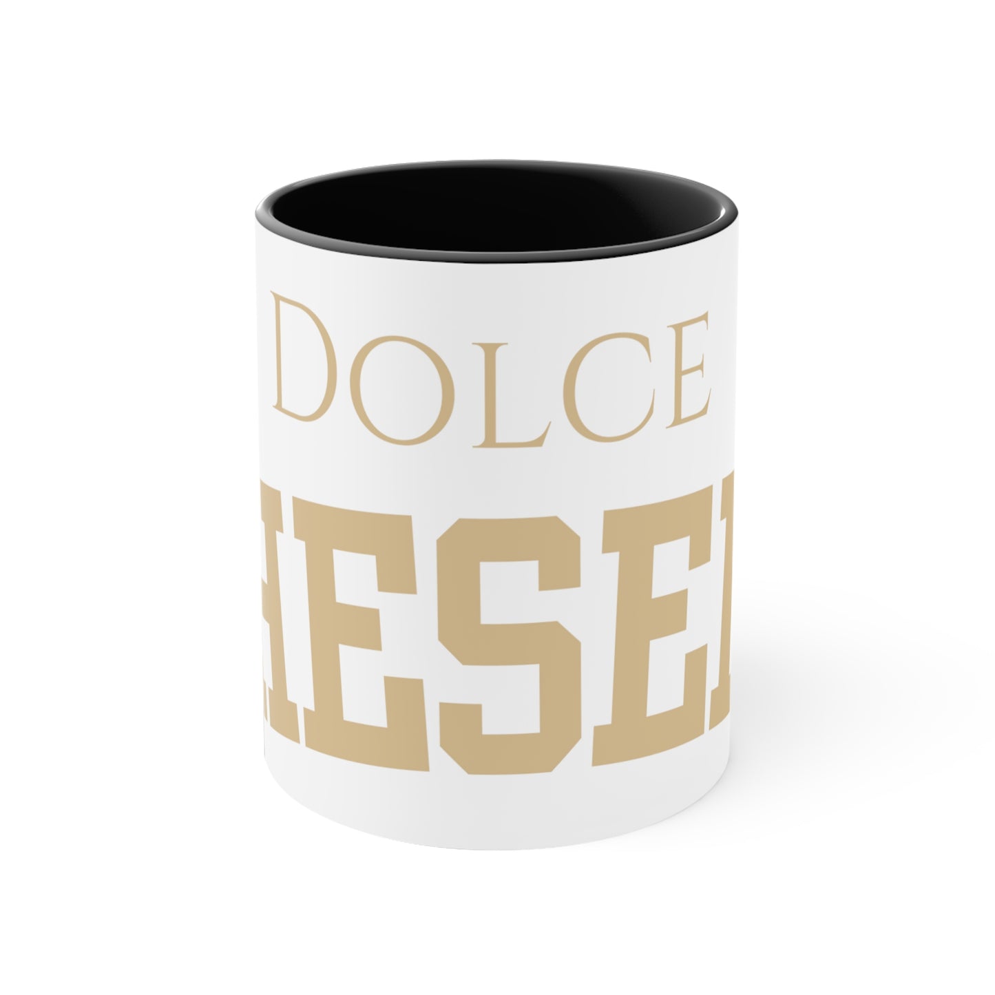 Dolce Hesed Cream Accent Coffee Mug, 11oz