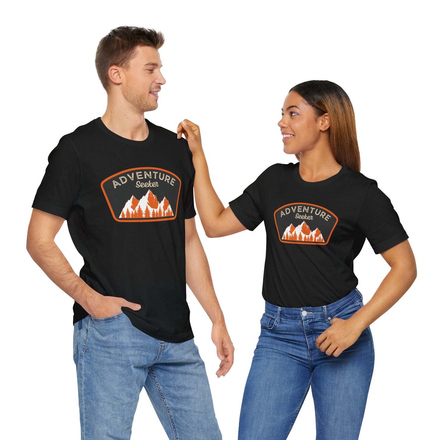 Adventure seeker Unisex Jersey Short Sleeve Tee