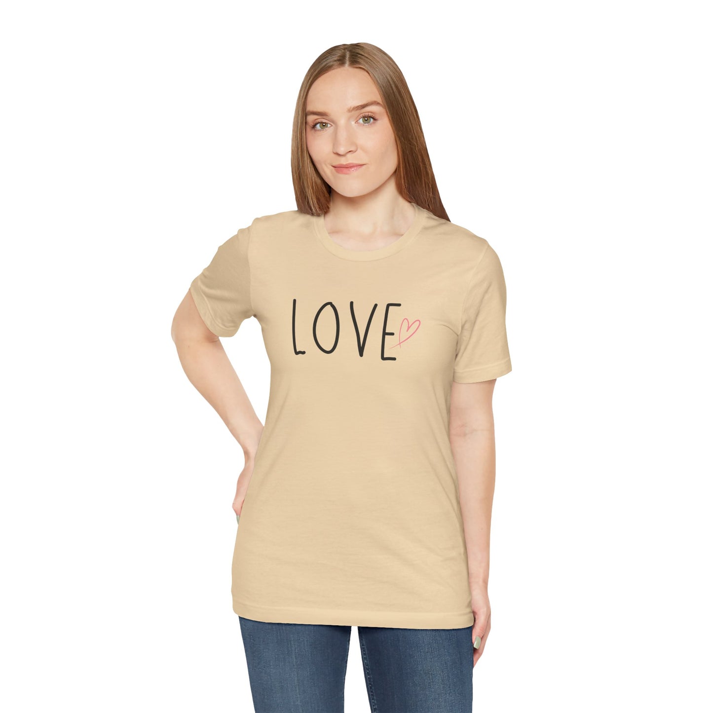 Love Unisex Jersey Short Sleeve Tee