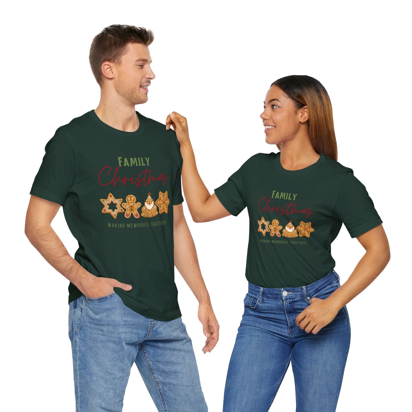 Family Christmas Cookies Unisex Tee