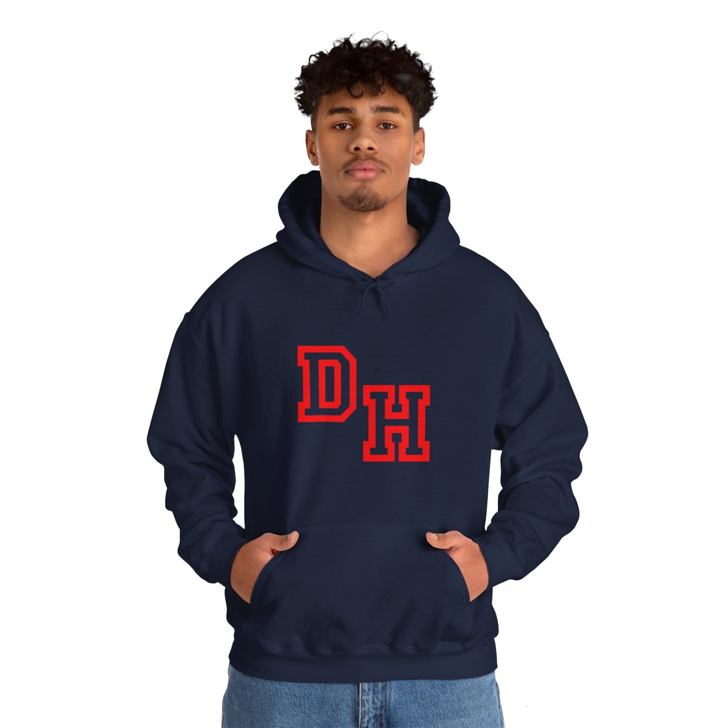 DH Red Unisex Hooded Sweatshirt