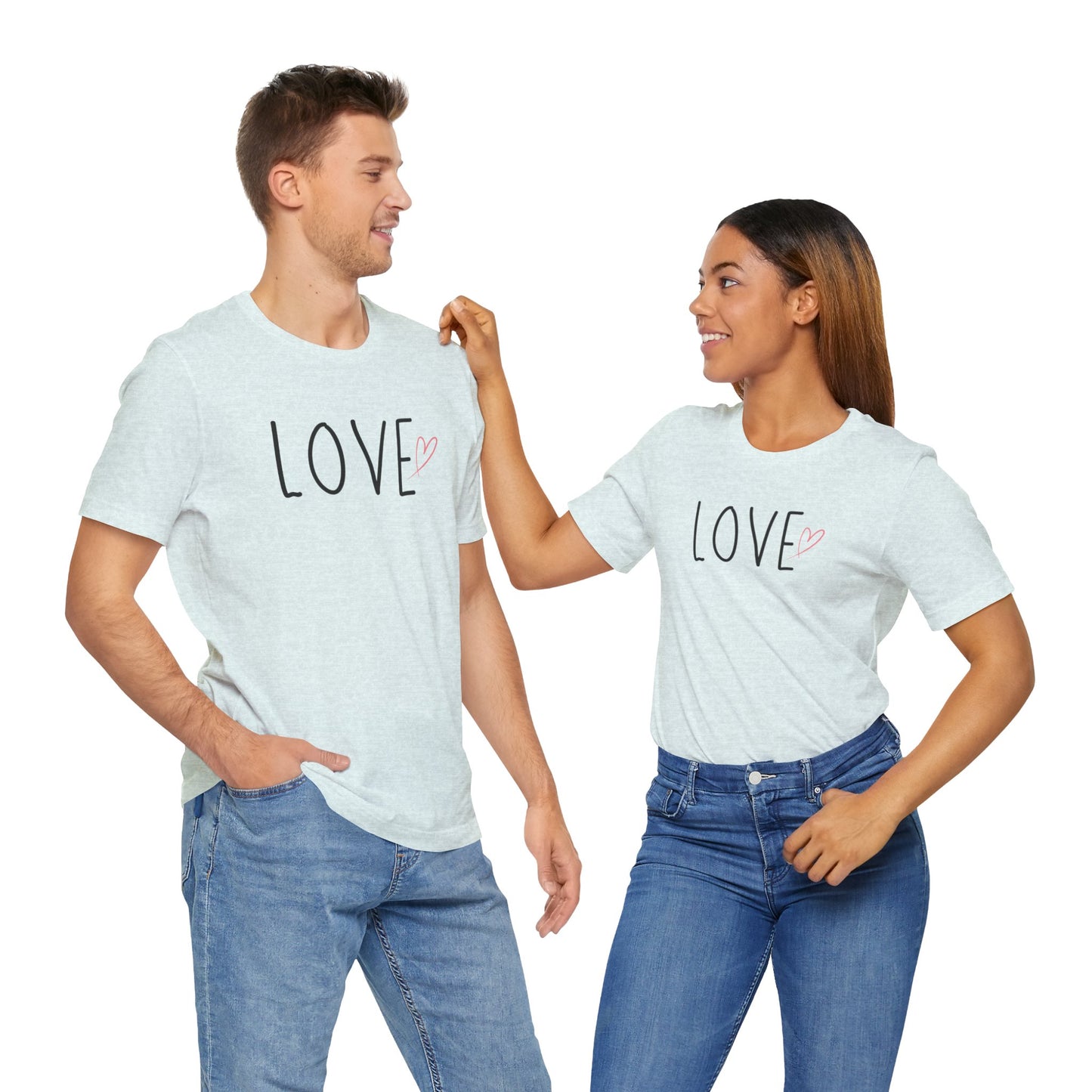 Love Unisex Jersey Short Sleeve Tee