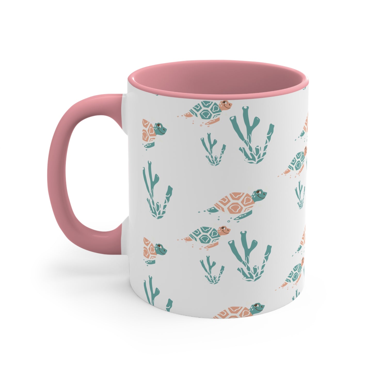 Two turtles Accent Coffee Mug, 11oz