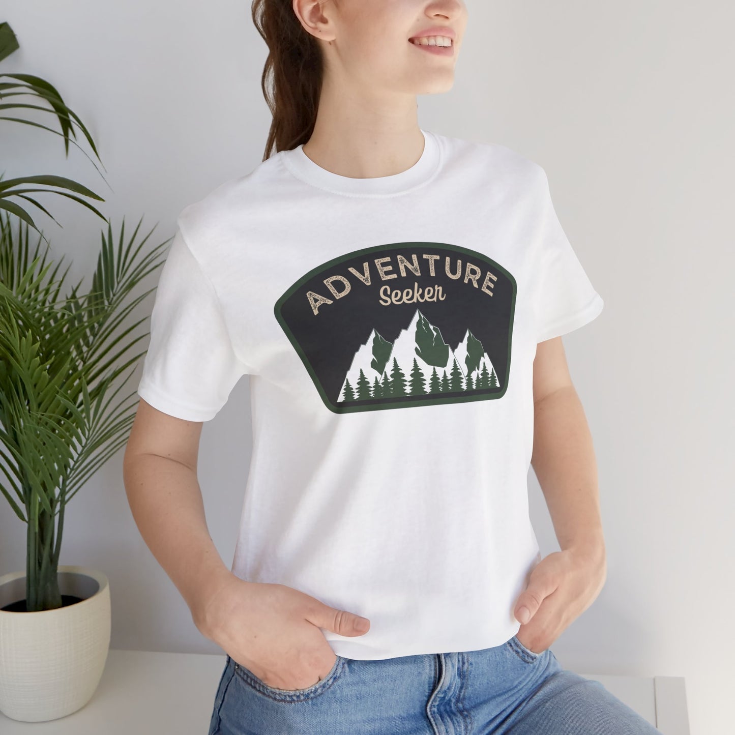 Adventure seeker Unisex Jersey Short Sleeve Tee