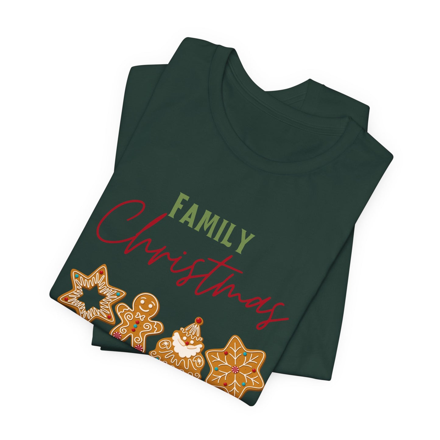 Family Christmas Cookies Unisex Tee