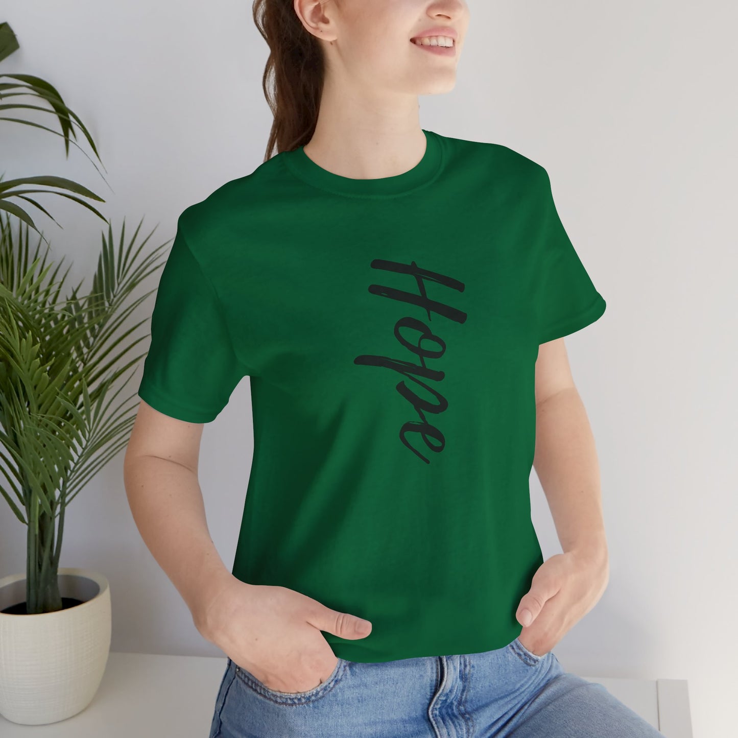 Hope Unisex Jersey Short Sleeve Tee