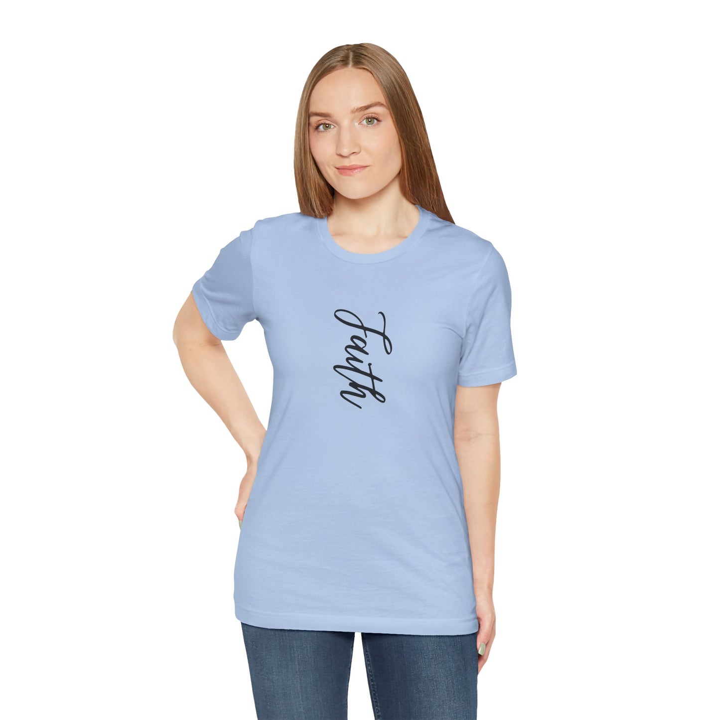 Faith Unisex Jersey Short Sleeve Tee