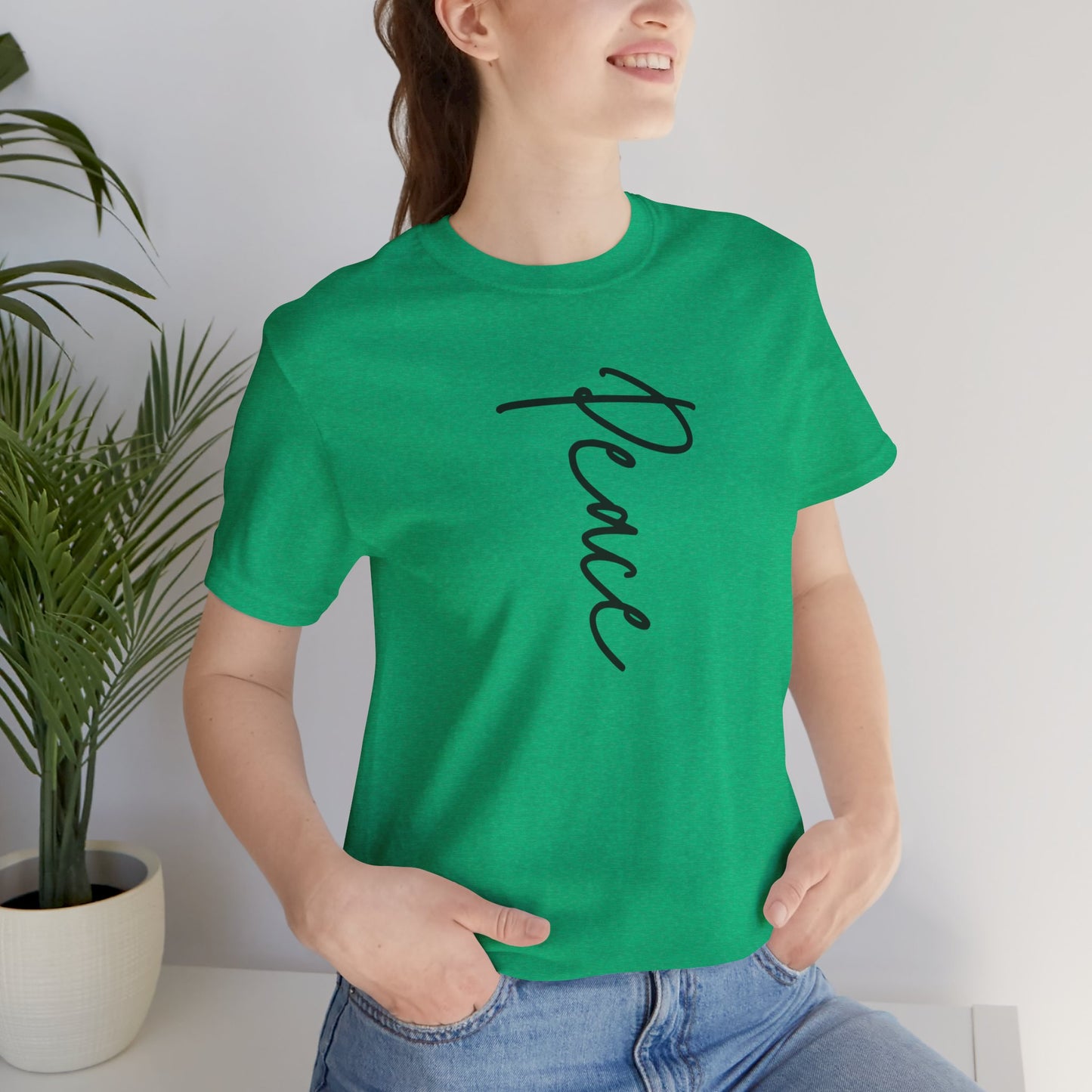 Peace Unisex Jersey Short Sleeve Tee