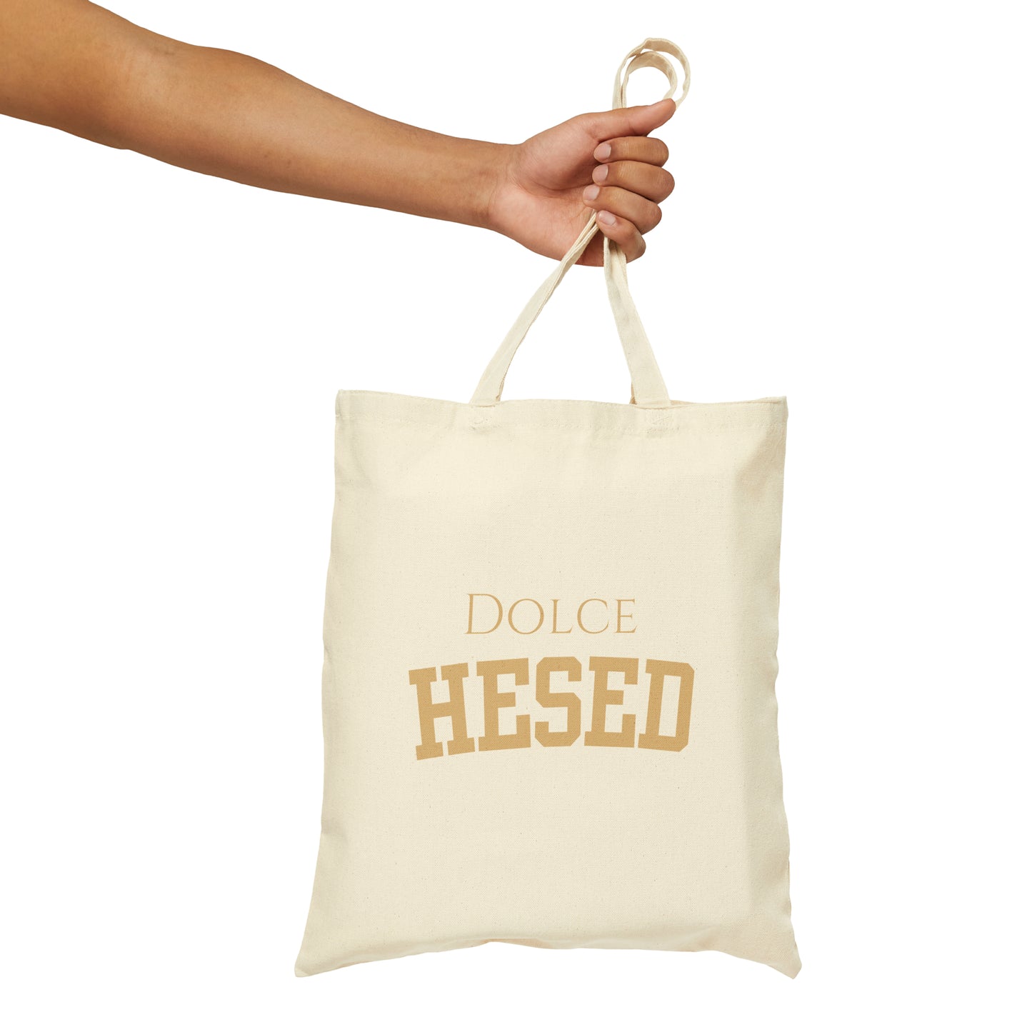 Dolce Hesed Cotton Canvas Tote Bag