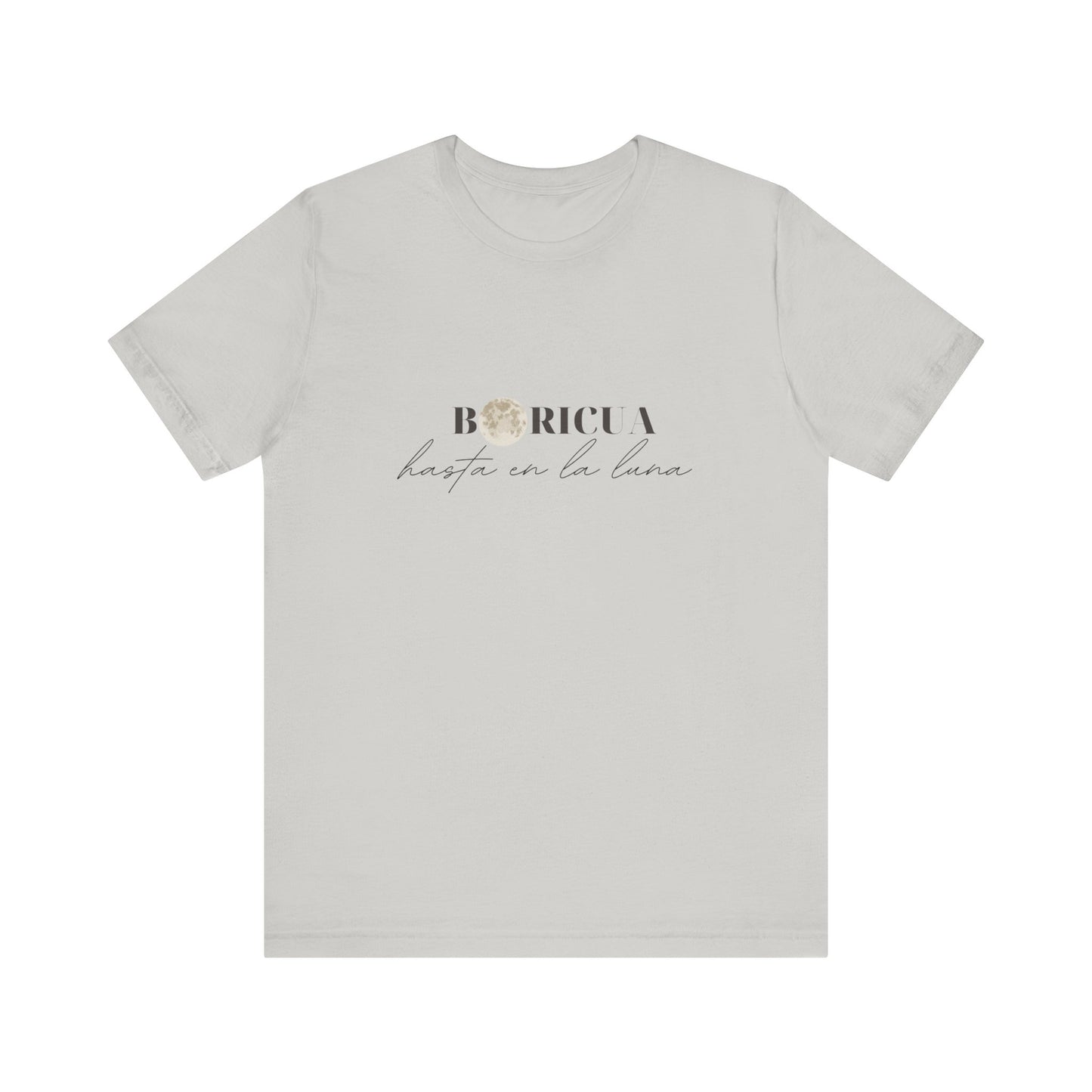 Boricua hasta en la luna II Unisex Jersey Short Sleeve Tee