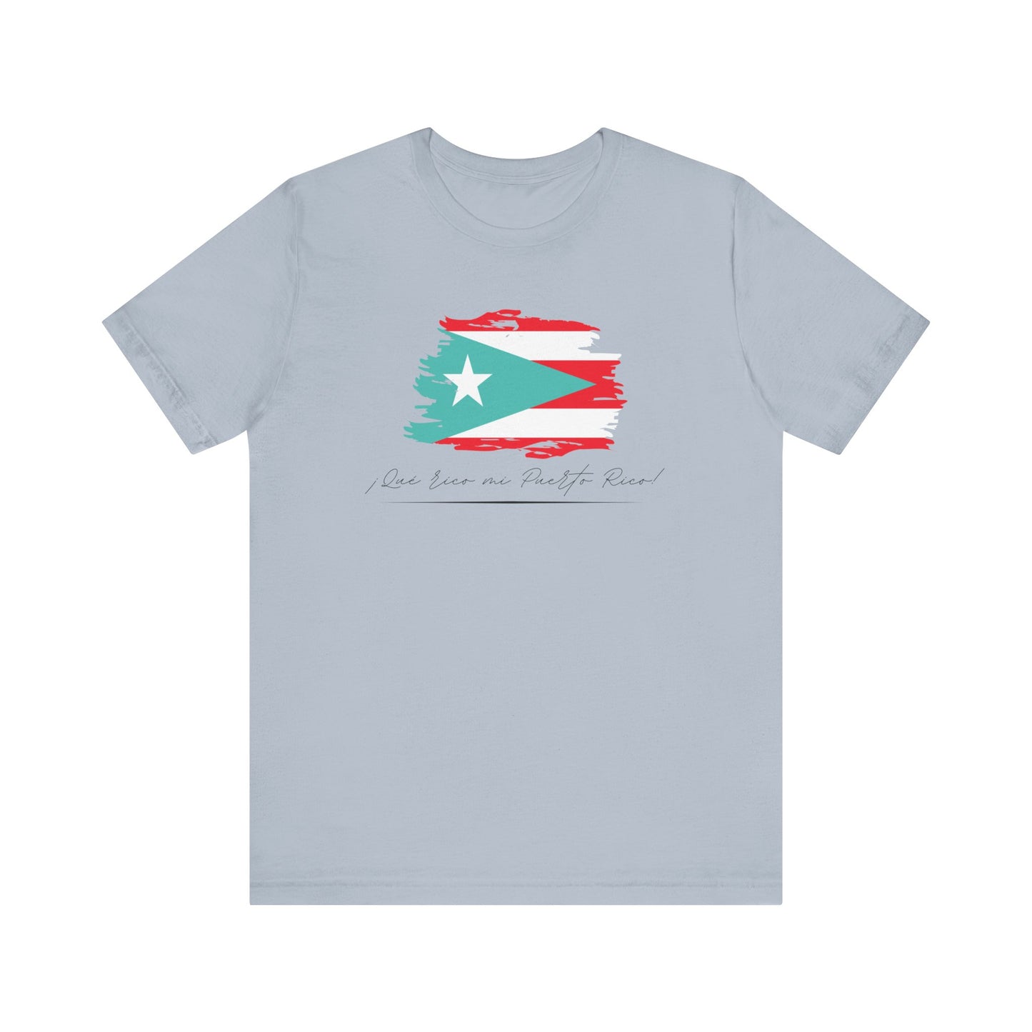 Que rico es mi Puerto Rico Unisex Jersey Short Sleeve Tee