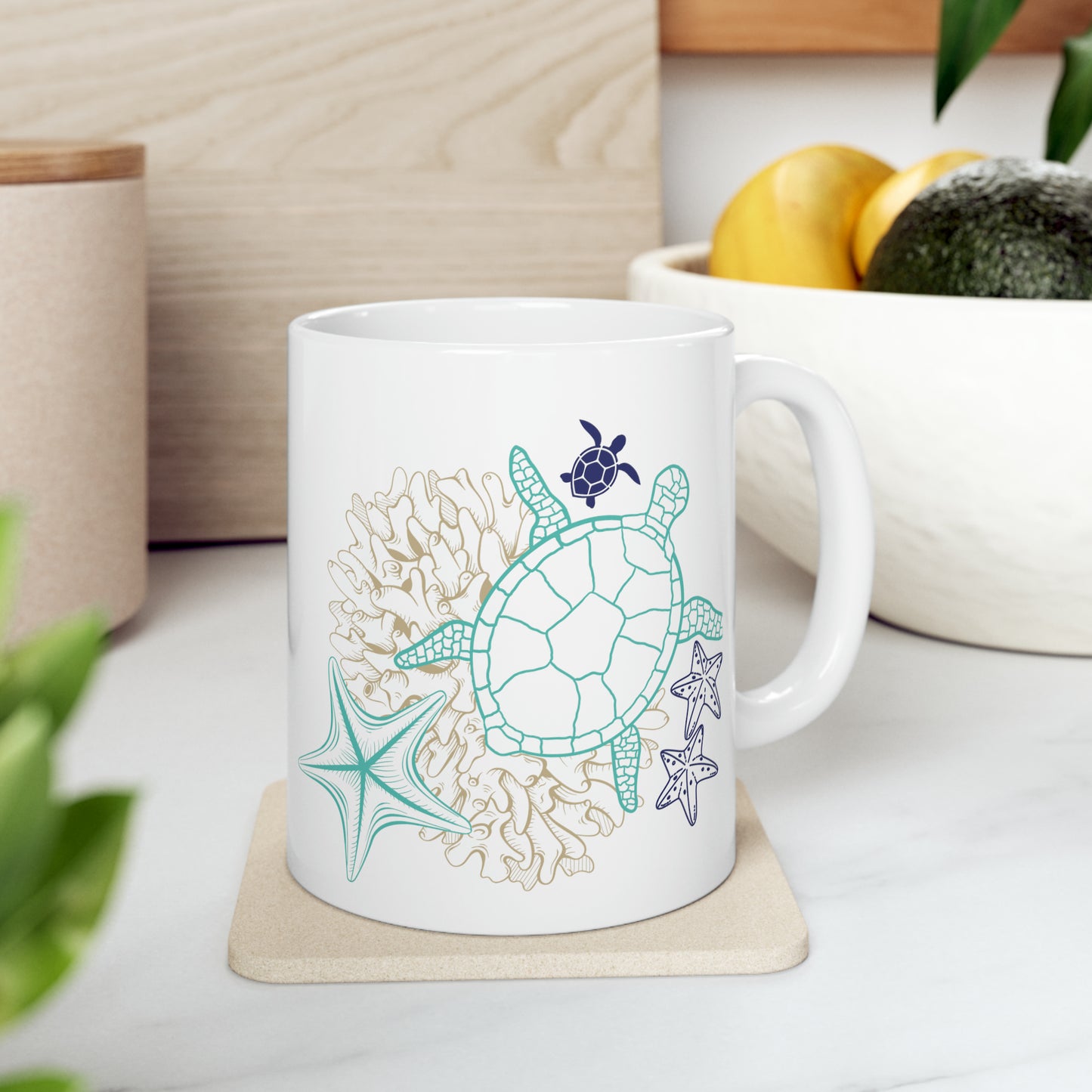 Sealife Ceramic Mug 11oz