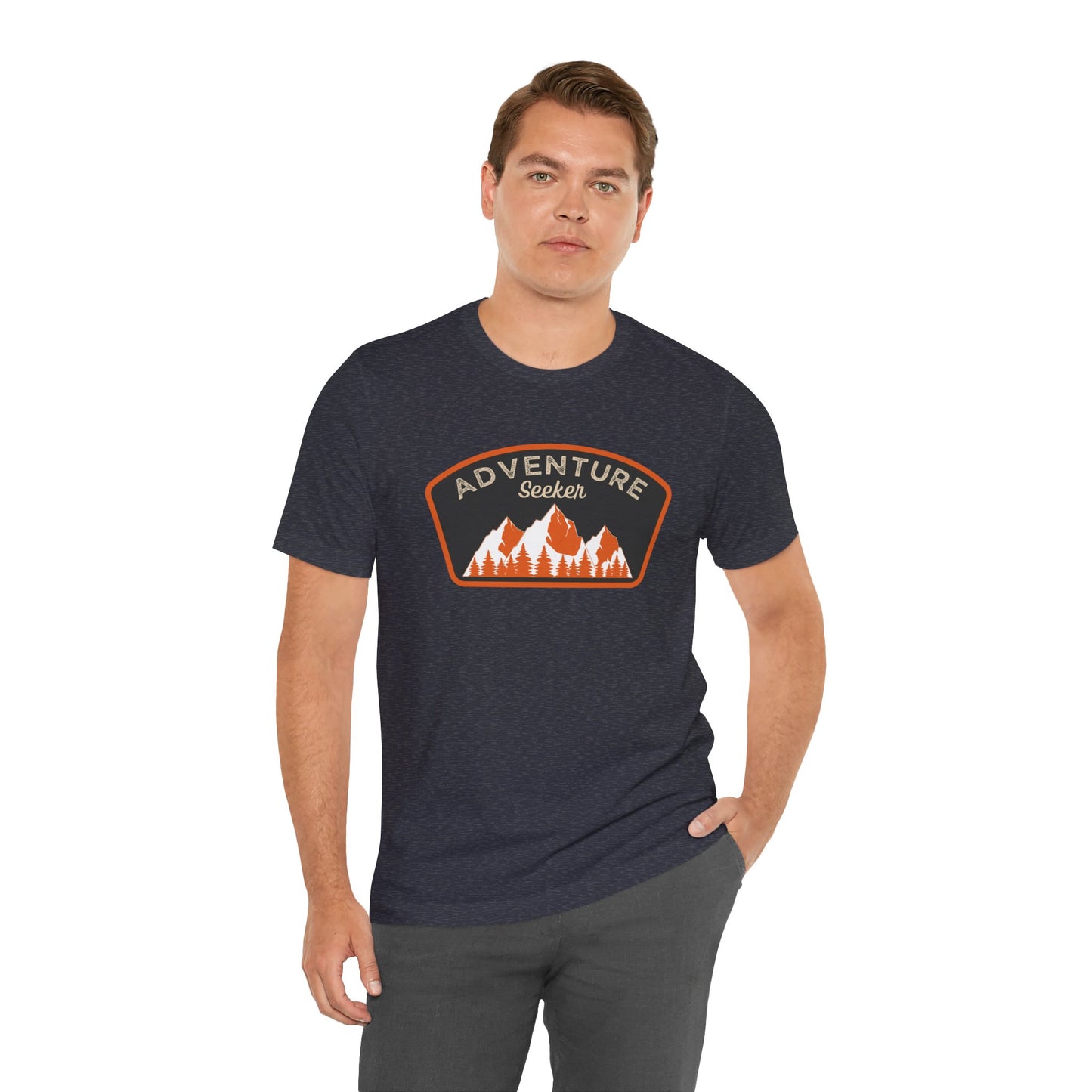 Adventure seeker Unisex Jersey Short Sleeve Tee