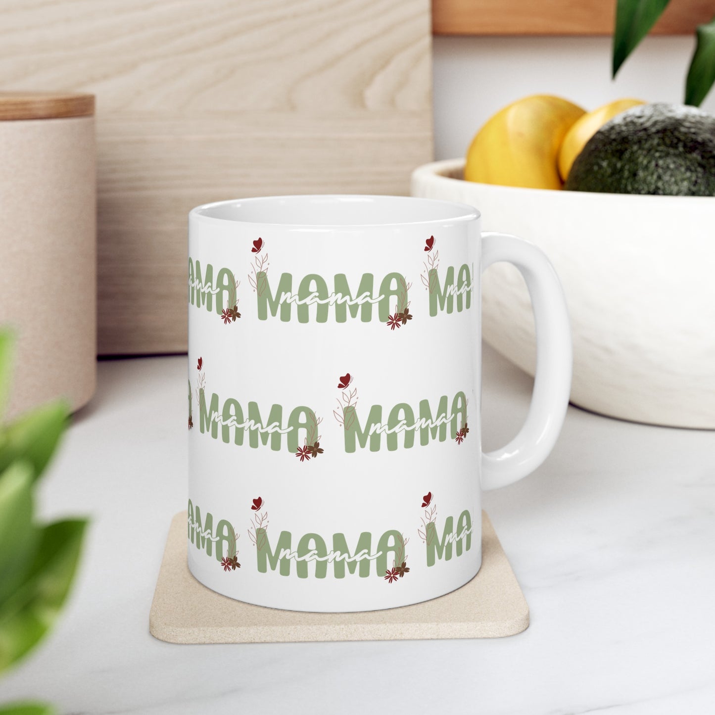 Mama Ceramic Mug, 11oz