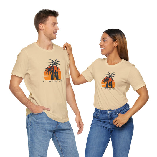 Beach, Surf, Sun Unisex Jersey Short Sleeve Tee