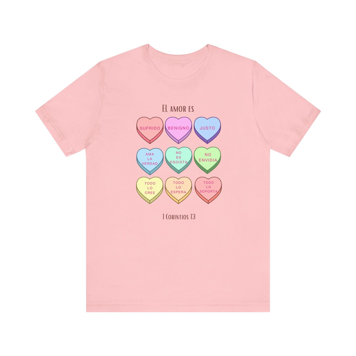 El amor es Unisex Jersey Short Sleeve Tee