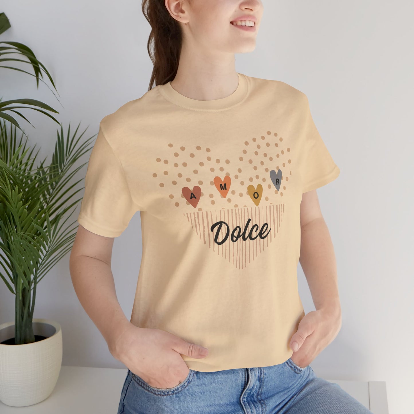 Amor Dolce Unisex Jersey Short Sleeve Tee