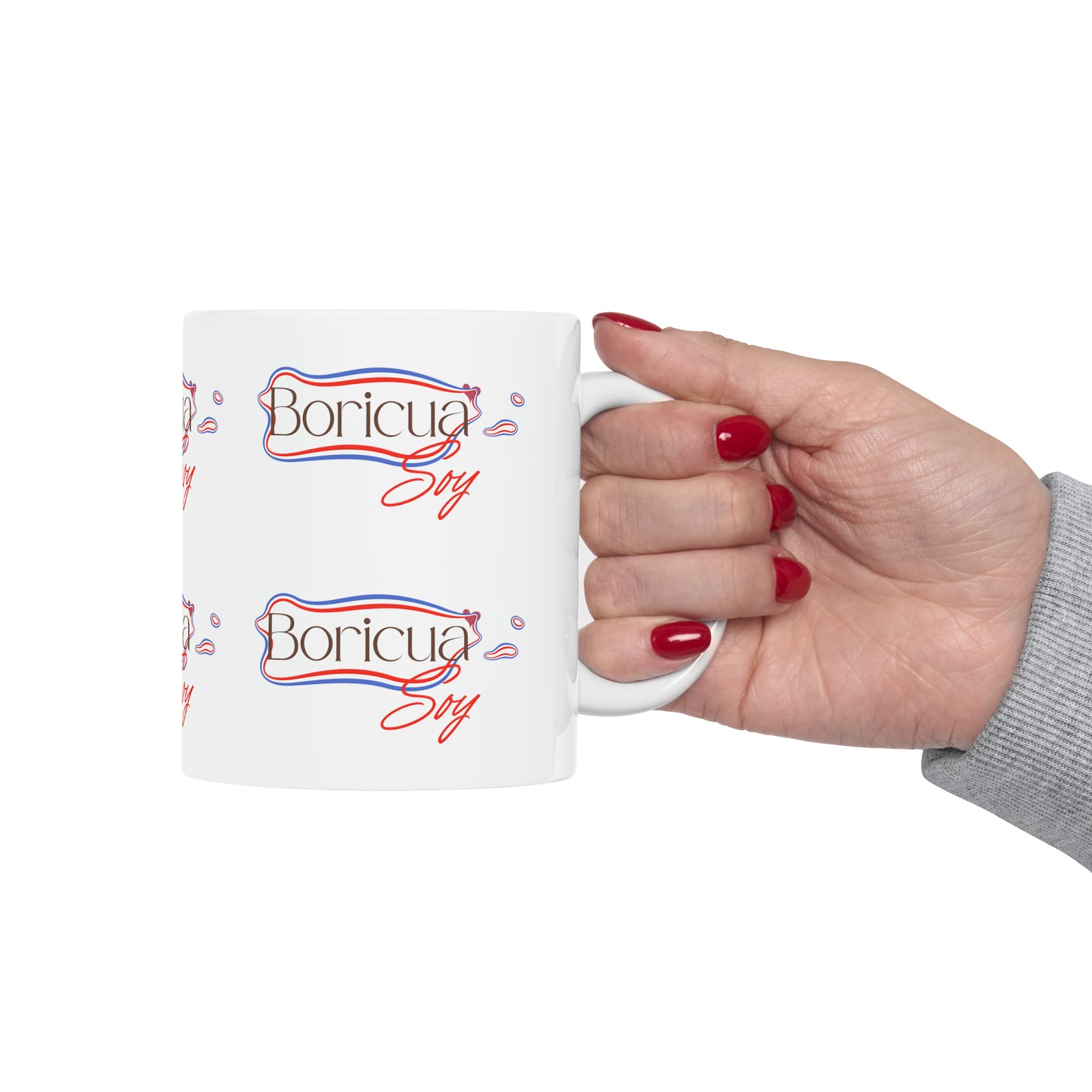 Boricua Soy Ceramic Mug (11oz)