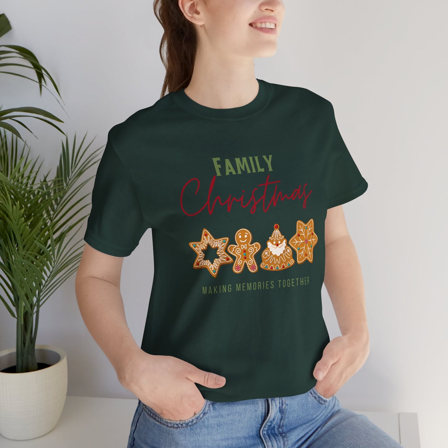 Family Christmas Cookies Unisex Tee