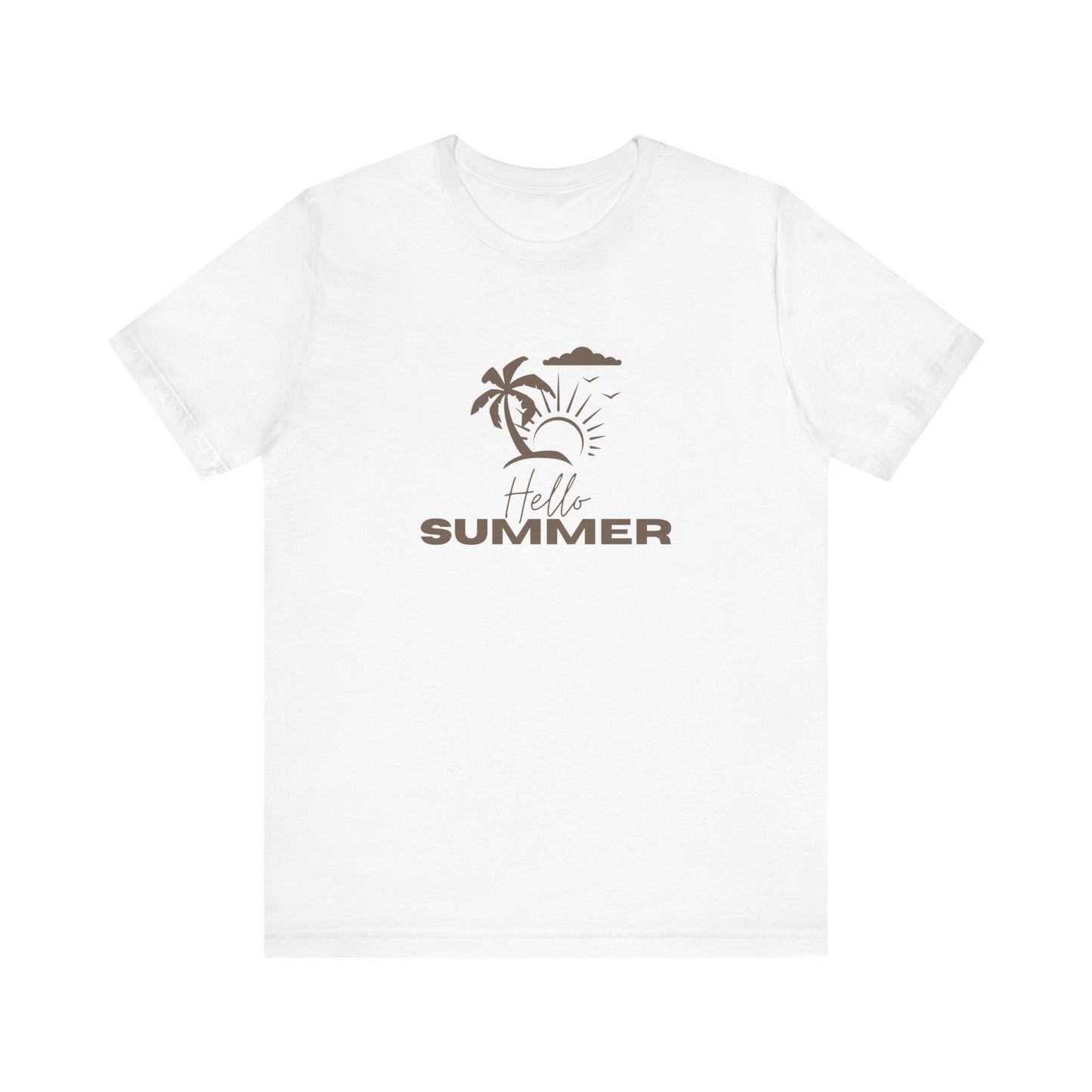 Hello Summer Unisex Jersey Short Sleeve Tee